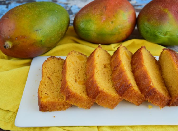Cake à la mangue moelleux – Recette